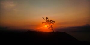 Sunrise di Gunung Pulosari